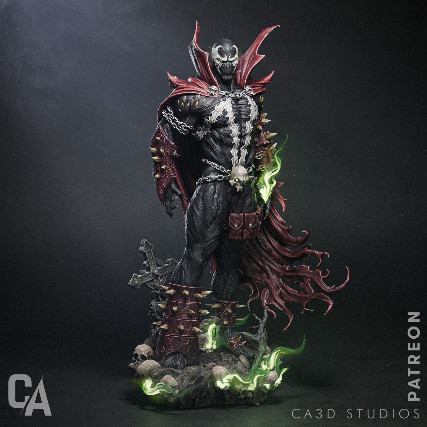 Spawn - CA 3D Studios - Dark Forge Arts
