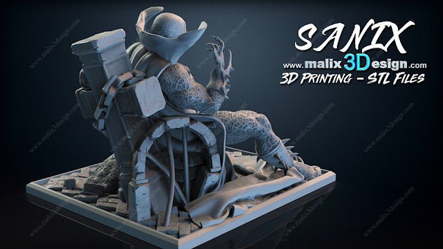 Spawn - Sanix3D - Dark Forge Arts