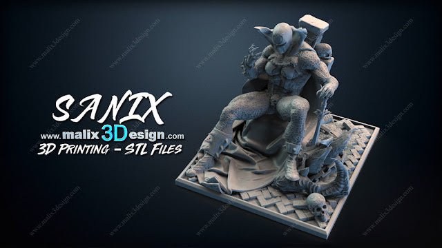 Spawn - Sanix3D - Dark Forge Arts