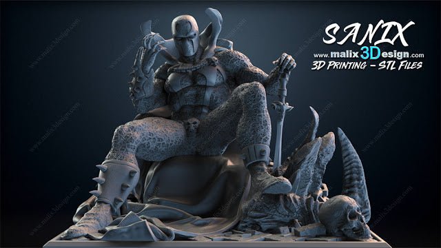 Spawn - Sanix3D - Dark Forge Arts