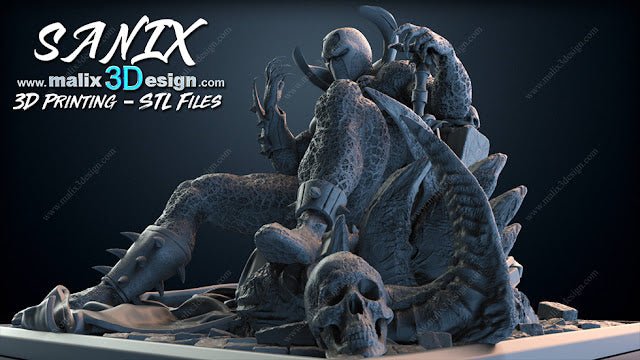 Spawn - Sanix3D - Dark Forge Arts
