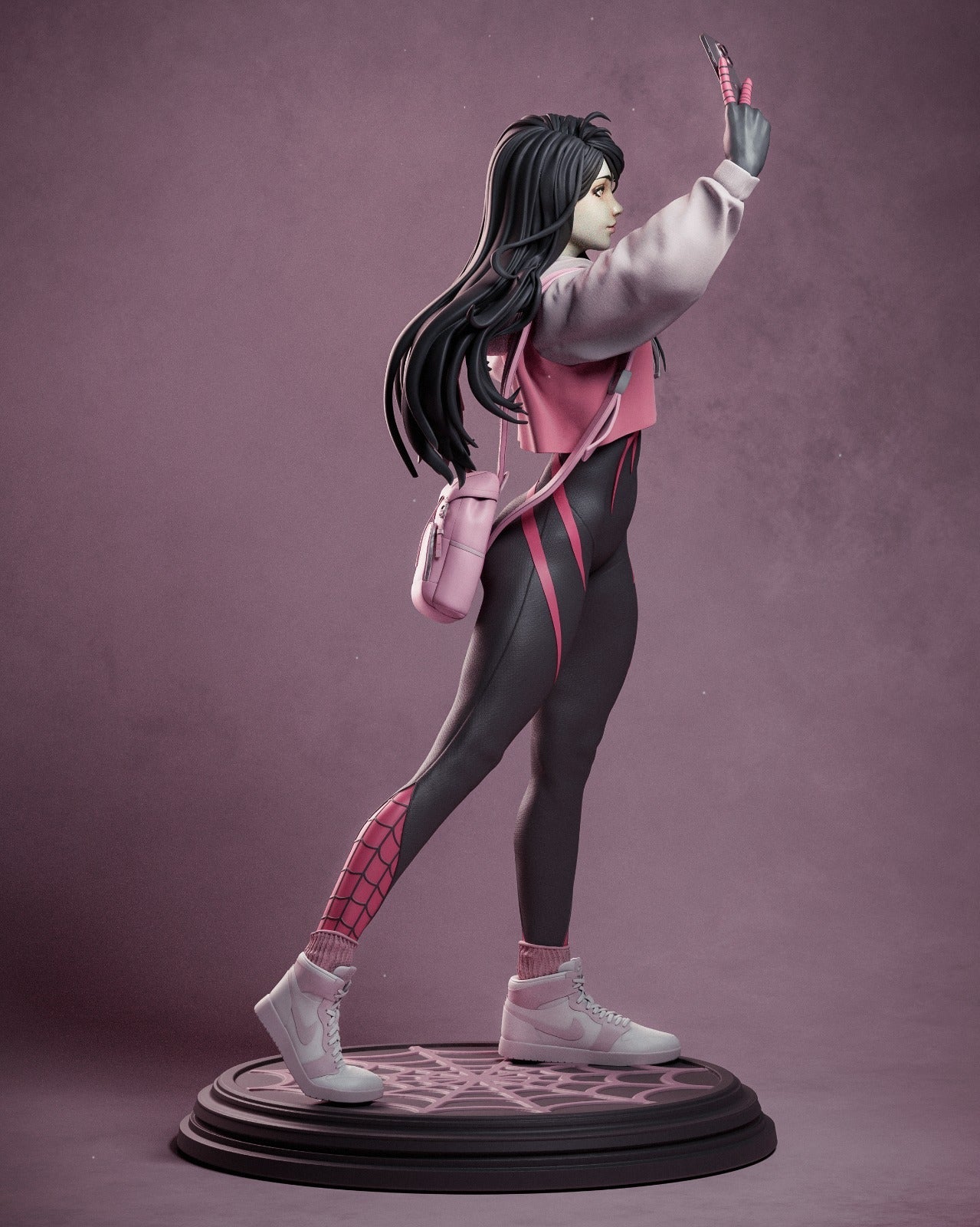 Spider - Girl Selfie - CA 3D Studios - Dark Forge Arts