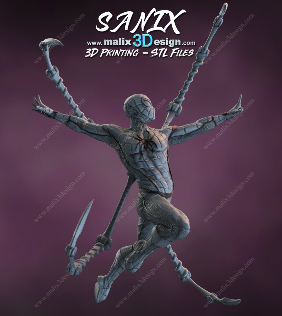Spider - Man Cadre - Sanix3D - Dark Forge Arts