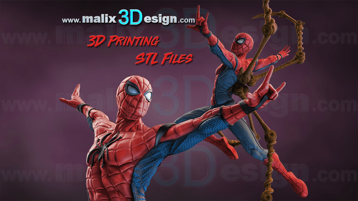 Spider - Man Cadre - Sanix3D - Dark Forge Arts