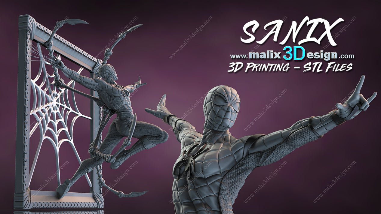 Spider - Man Cadre - Sanix3D - Dark Forge Arts