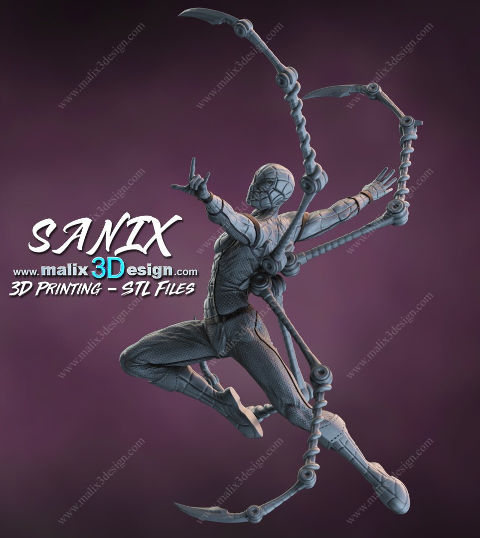 Spider - Man Cadre - Sanix3D - Dark Forge Arts