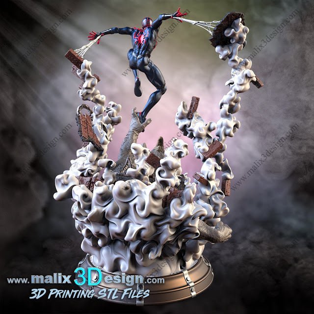 Spider - Man Miles Morale - Sanix3D - Dark Forge Arts