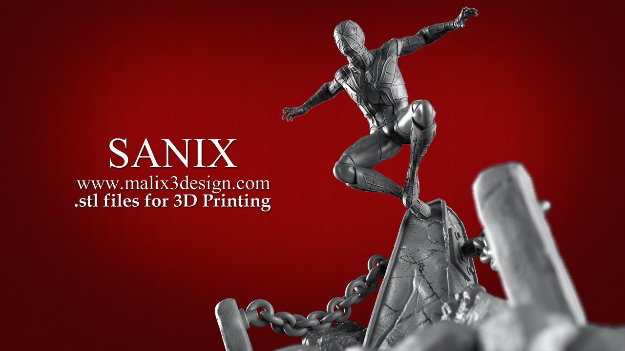 Spider - Man - Sanix3D - Dark Forge Arts