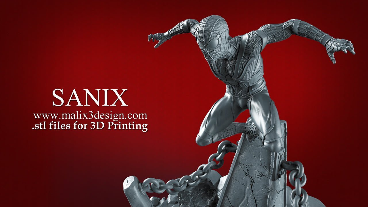 Spider - Man - Sanix3D - Dark Forge Arts