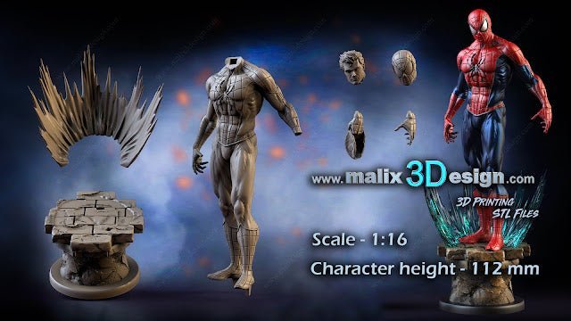 Spider - Man Sinister Six - Sanix3D - Dark Forge Arts