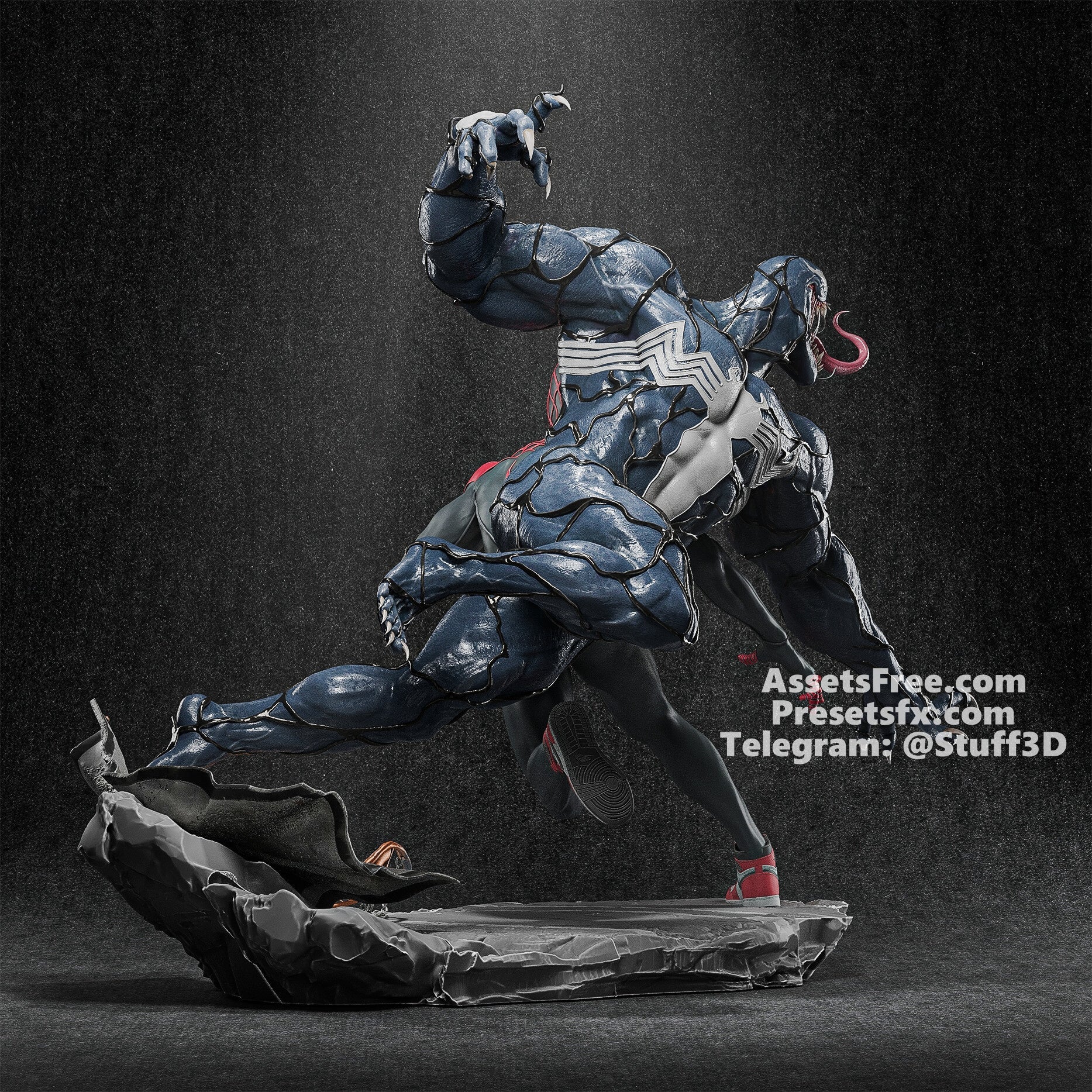 Spider - man vs Venom - CA 3D Studios - Dark Forge Arts