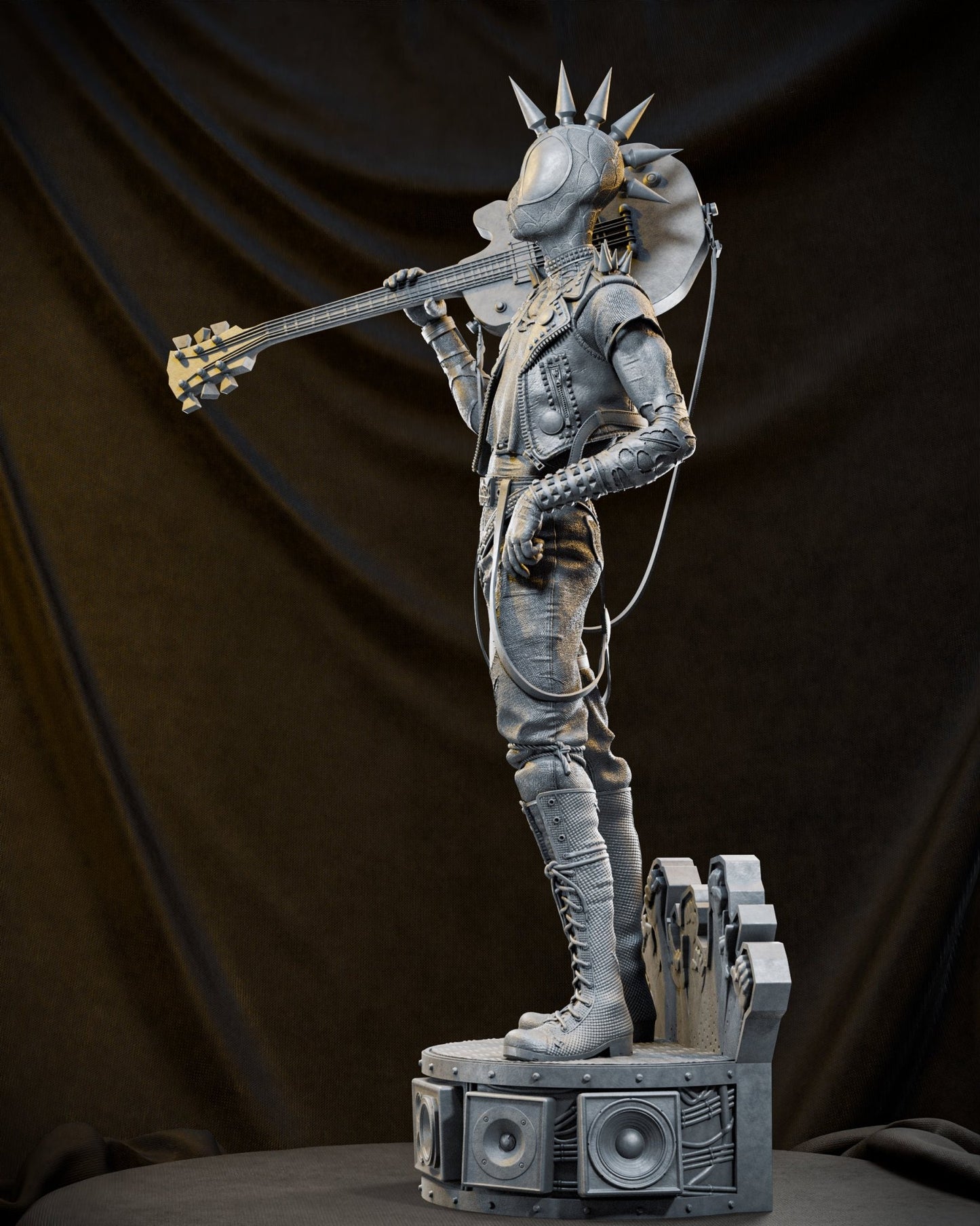 Spider Punk - CA 3D Studios - Dark Forge Arts