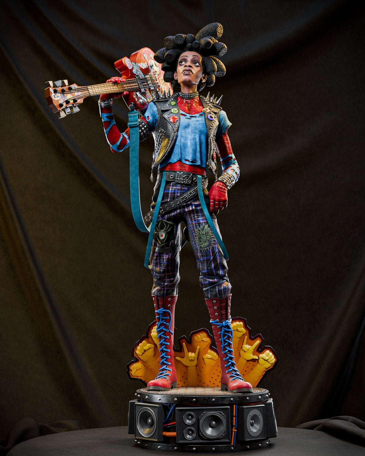 Spider Punk - CA 3D Studios - Dark Forge Arts