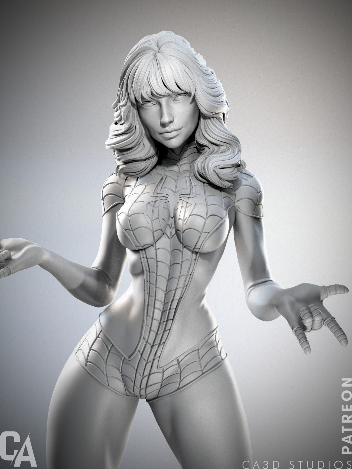 Spinneret Mary Jane - CA 3D Studios - Dark Forge Arts