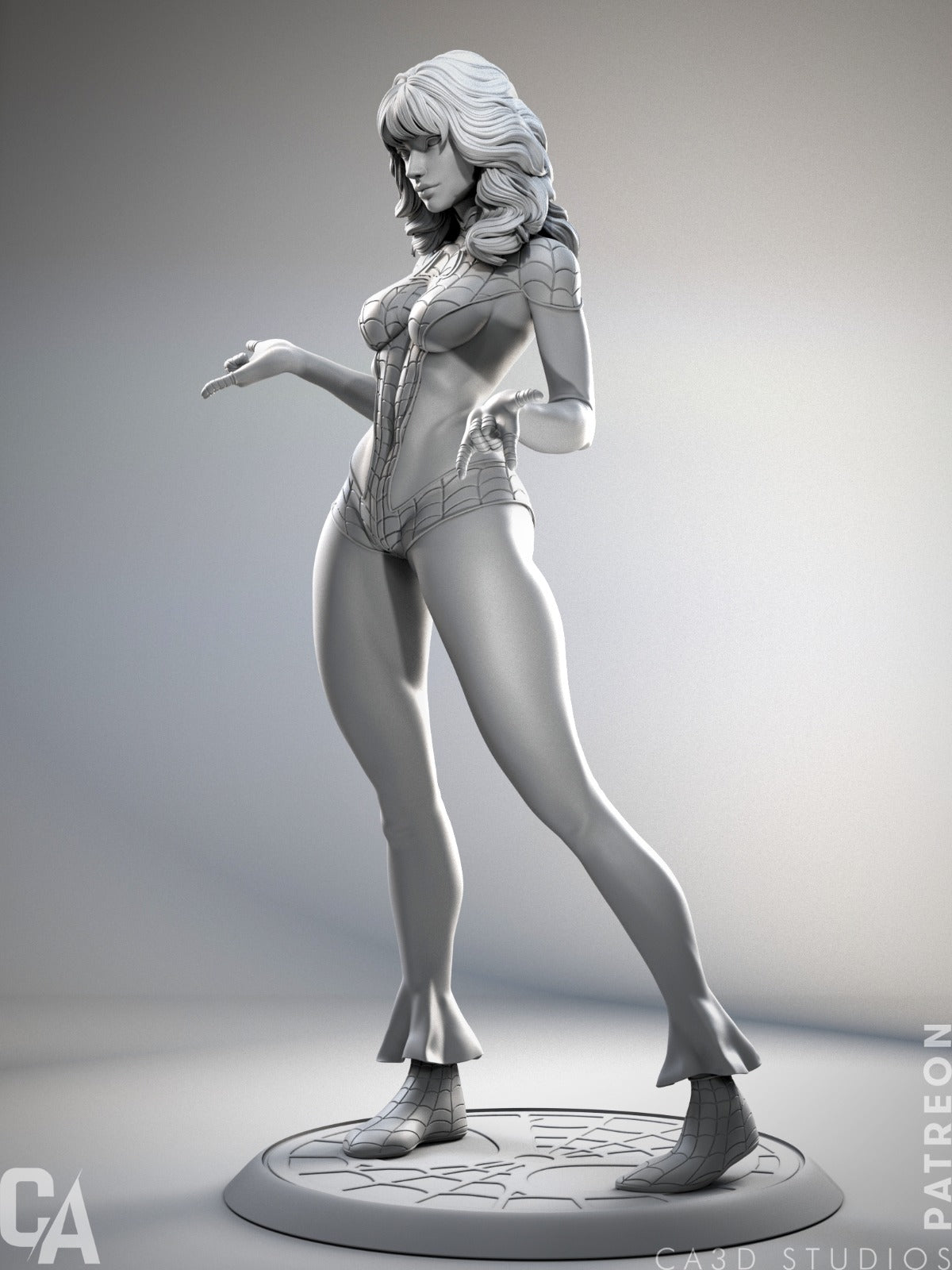 Spinneret Mary Jane - CA 3D Studios - Dark Forge Arts