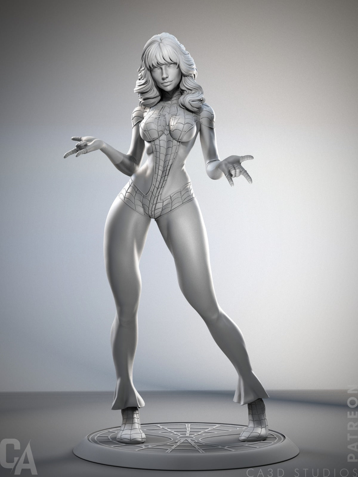 Spinneret Mary Jane - CA 3D Studios - Dark Forge Arts