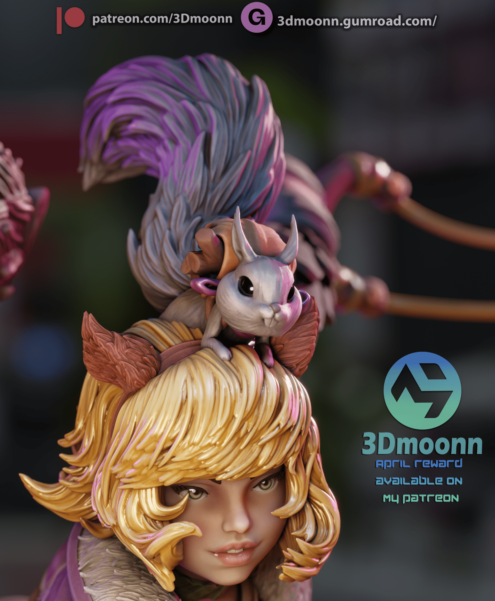 Squirrel Girl - 3DMoonn - Dark Forge Arts