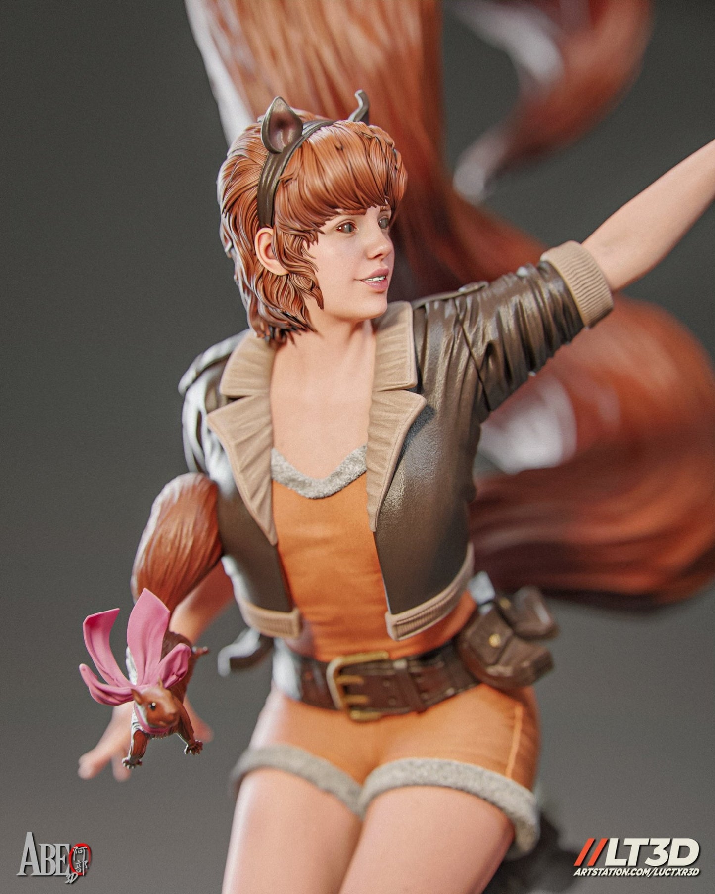 Squirrel Girl - Abe3D - Dark Forge Arts