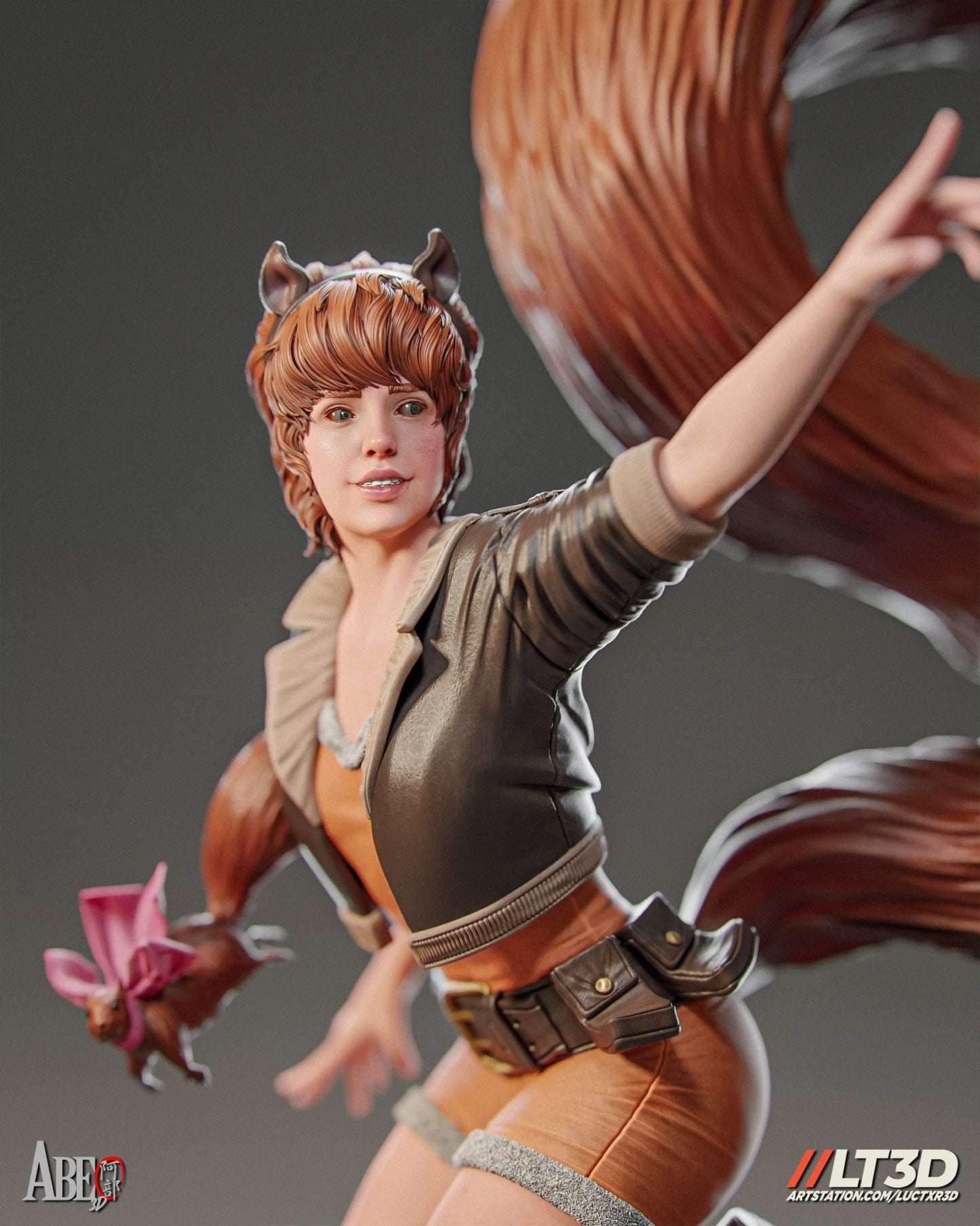 Squirrel Girl - Abe3D - Dark Forge Arts