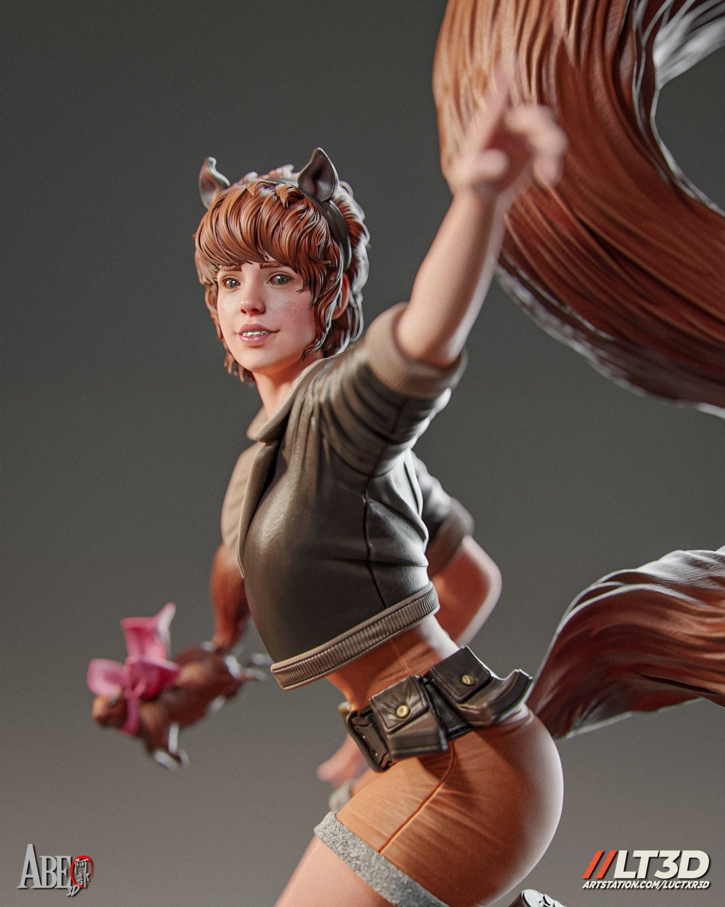 Squirrel Girl - Abe3D - Dark Forge Arts