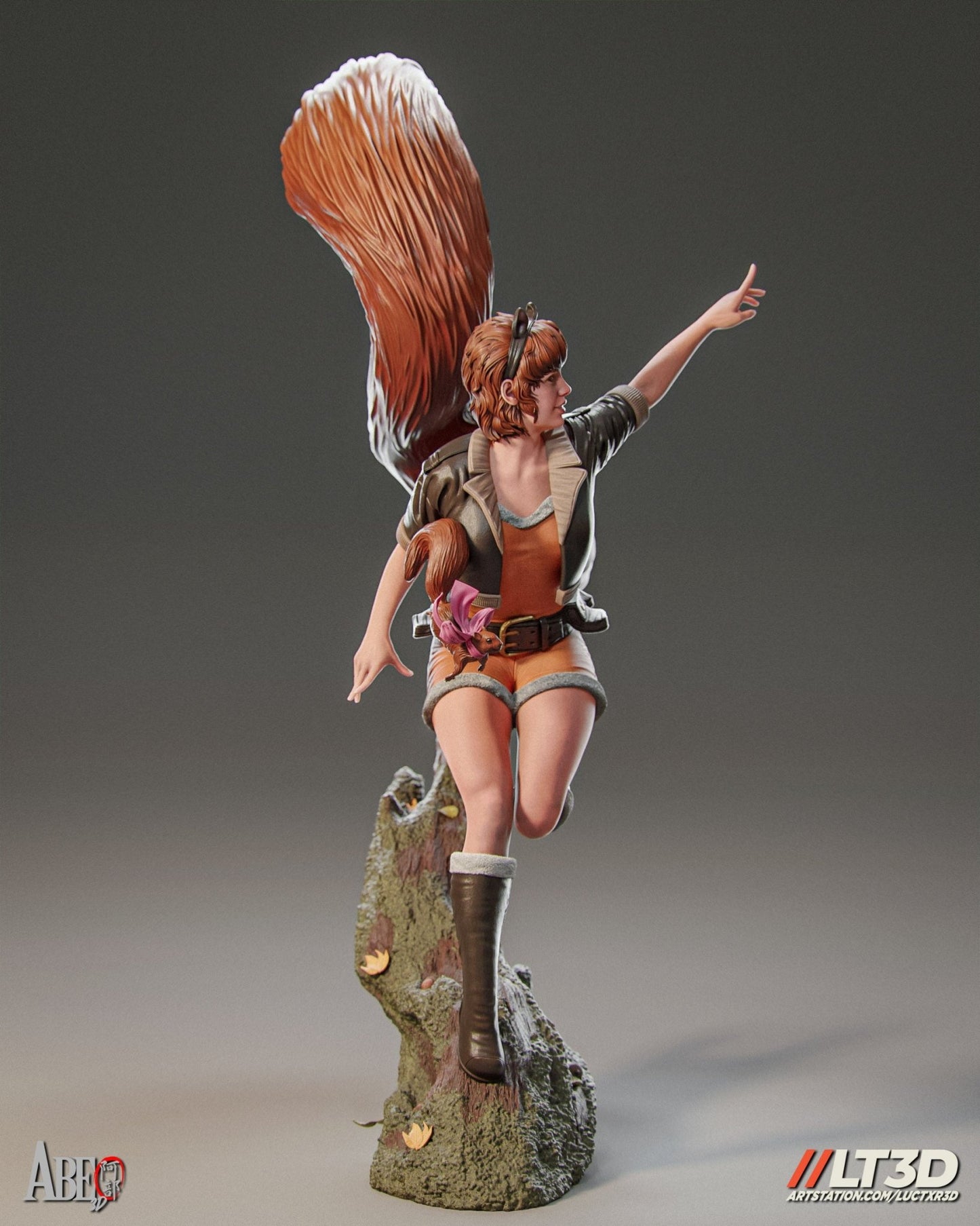 Squirrel Girl - Abe3D - Dark Forge Arts