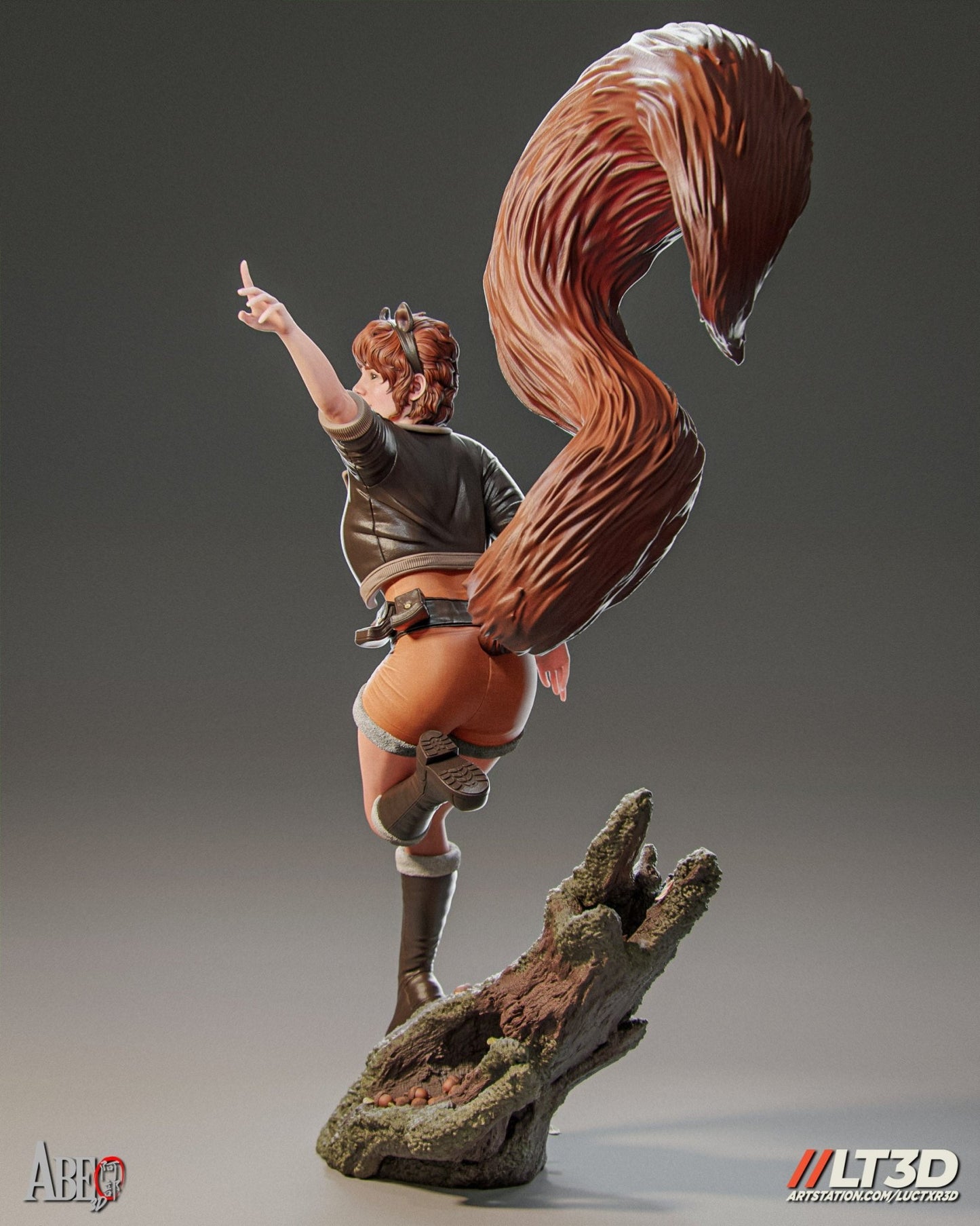 Squirrel Girl - Abe3D - Dark Forge Arts
