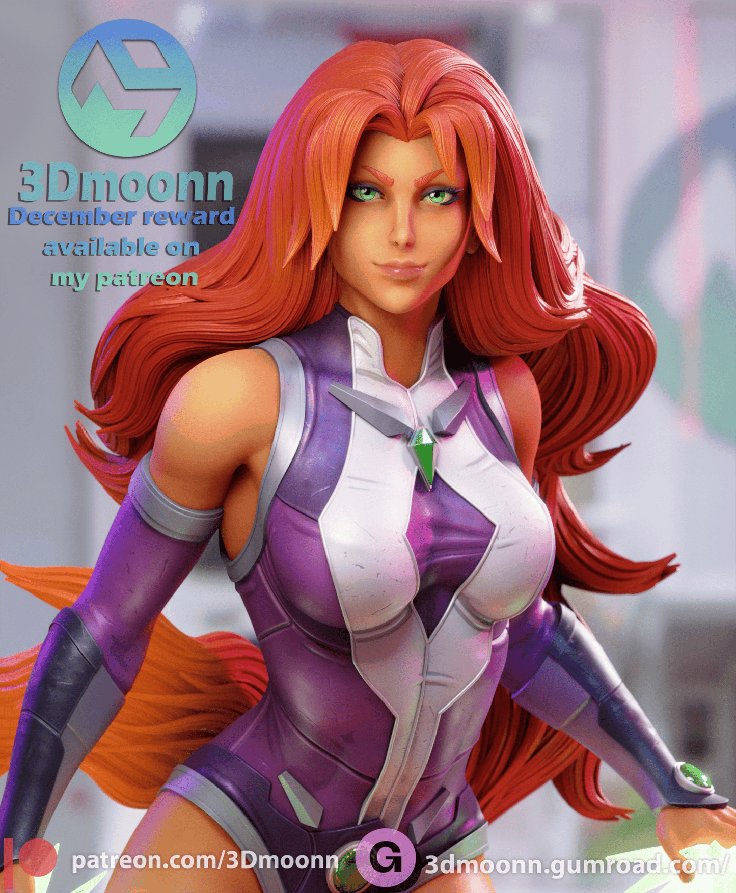Starfire - 3DMoonn - Dark Forge Arts