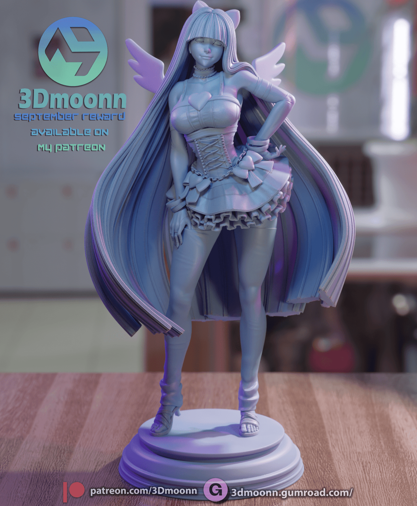 Stocking - 3DMoonn - Dark Forge Arts
