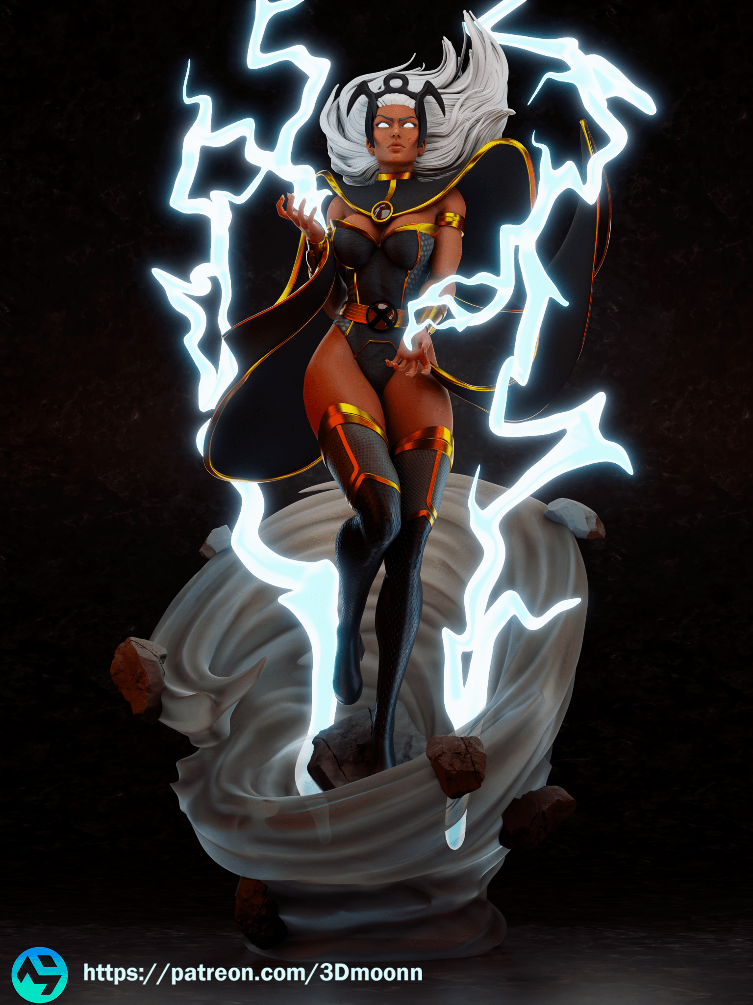 Storm - 3DMoonn - Dark Forge Arts
