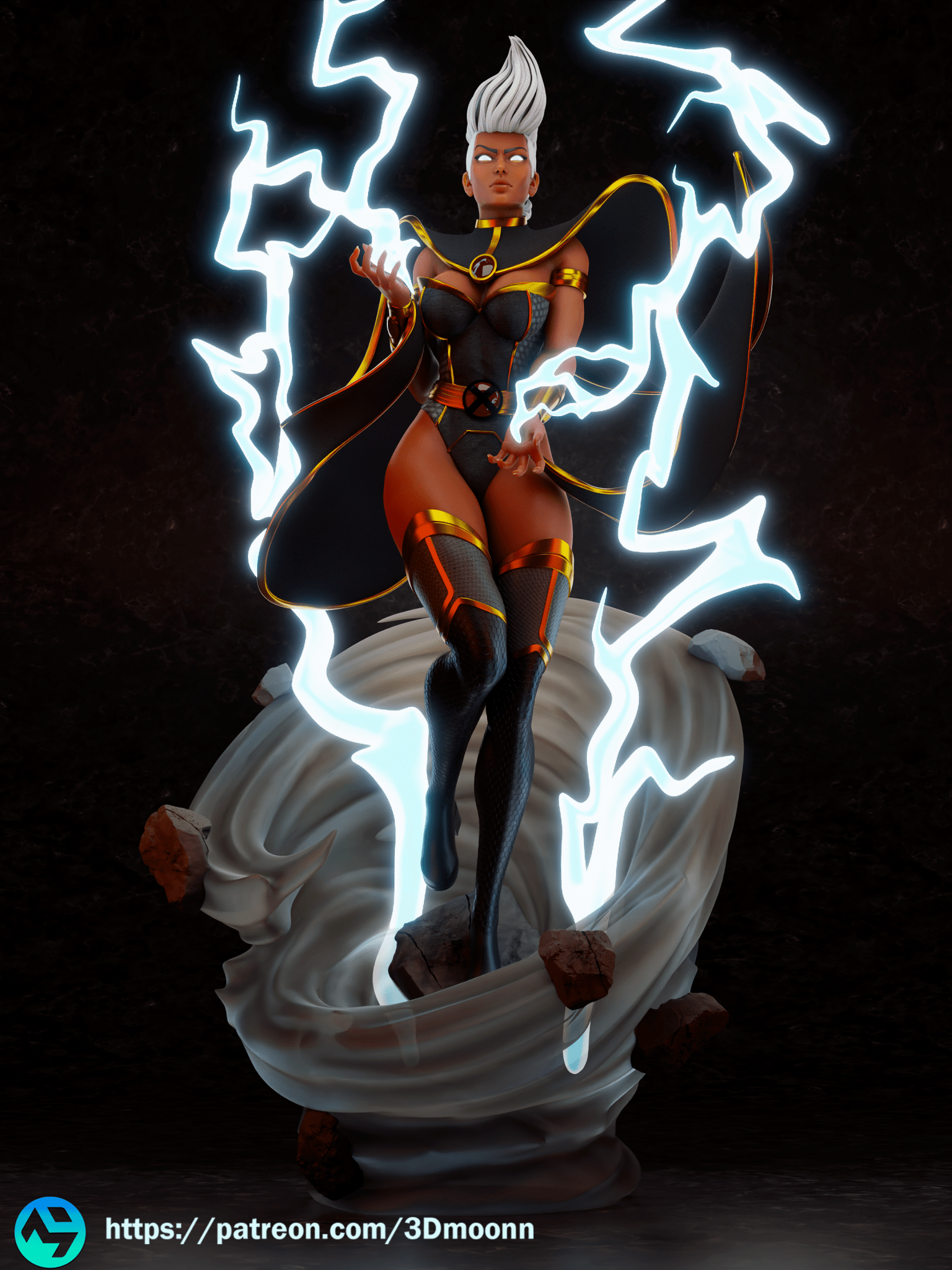 Storm - 3DMoonn - Dark Forge Arts