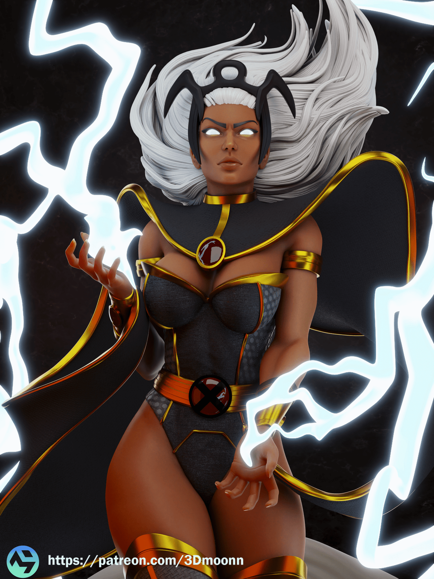 Storm - 3DMoonn - Dark Forge Arts