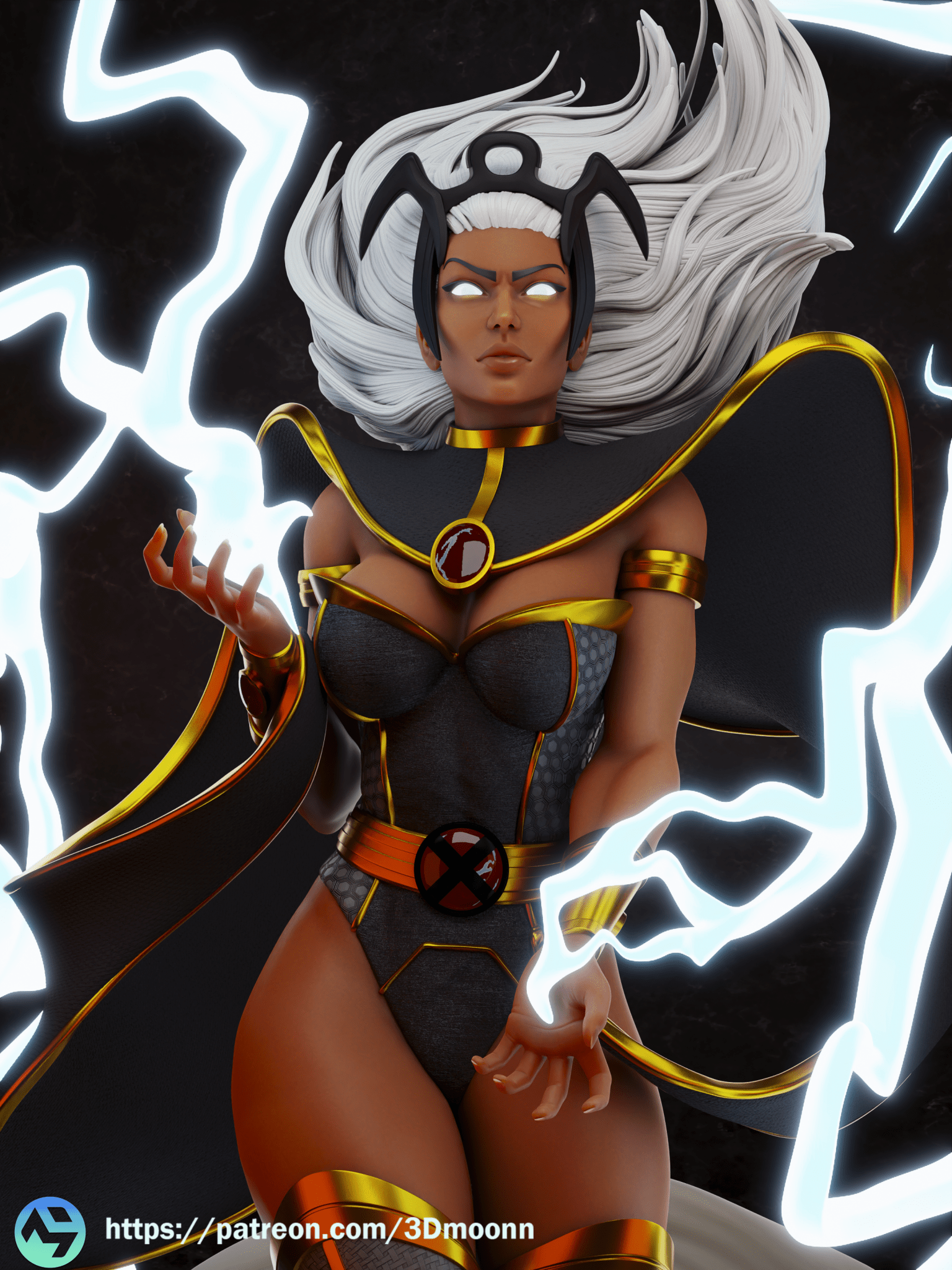 Storm - 3DMoonn - Dark Forge Arts