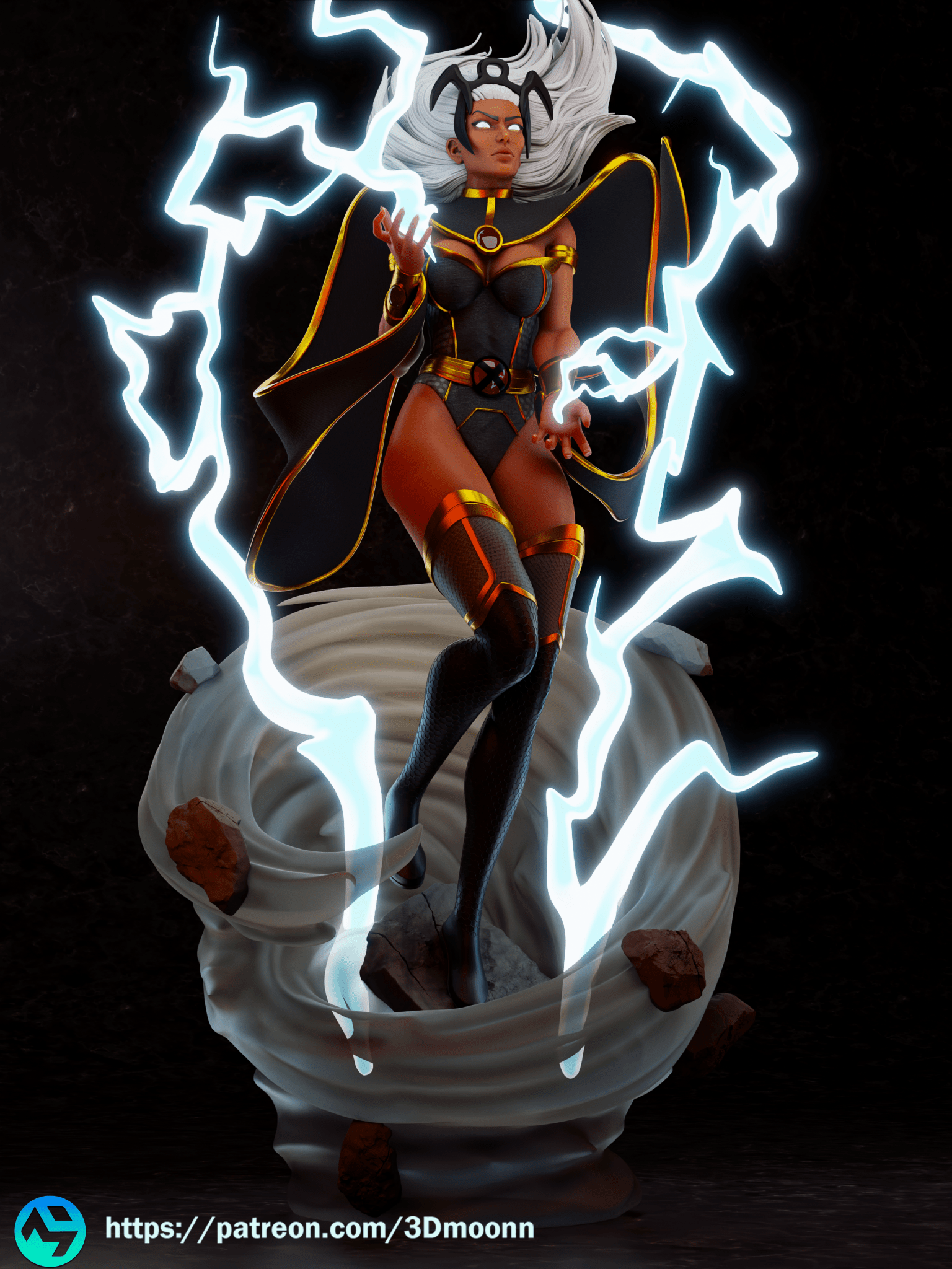 Storm - 3DMoonn - Dark Forge Arts