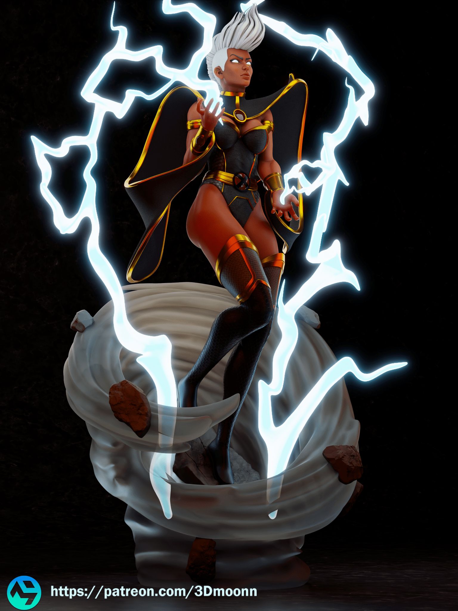 Storm - 3DMoonn - Dark Forge Arts
