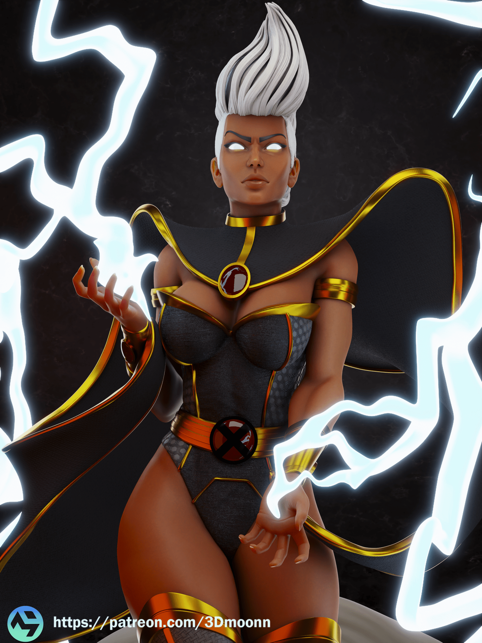 Storm - 3DMoonn - Dark Forge Arts