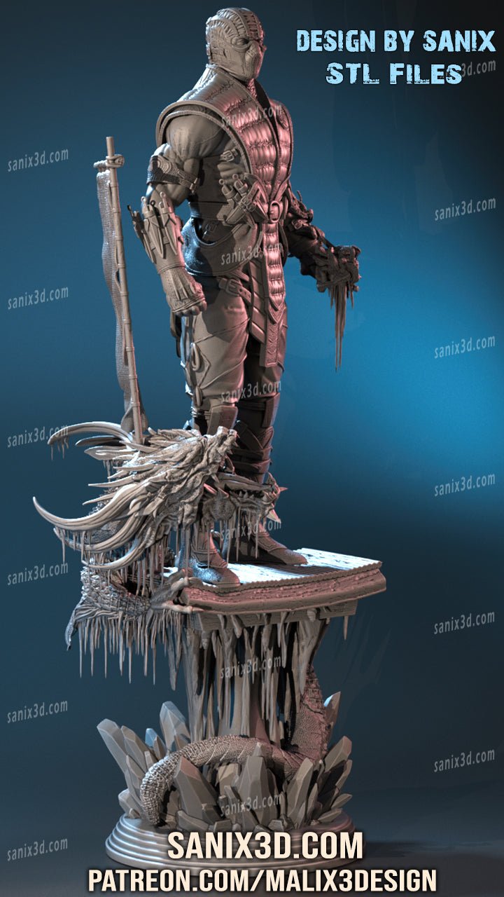 Sub - Zero - Sanix3D - Dark Forge Arts