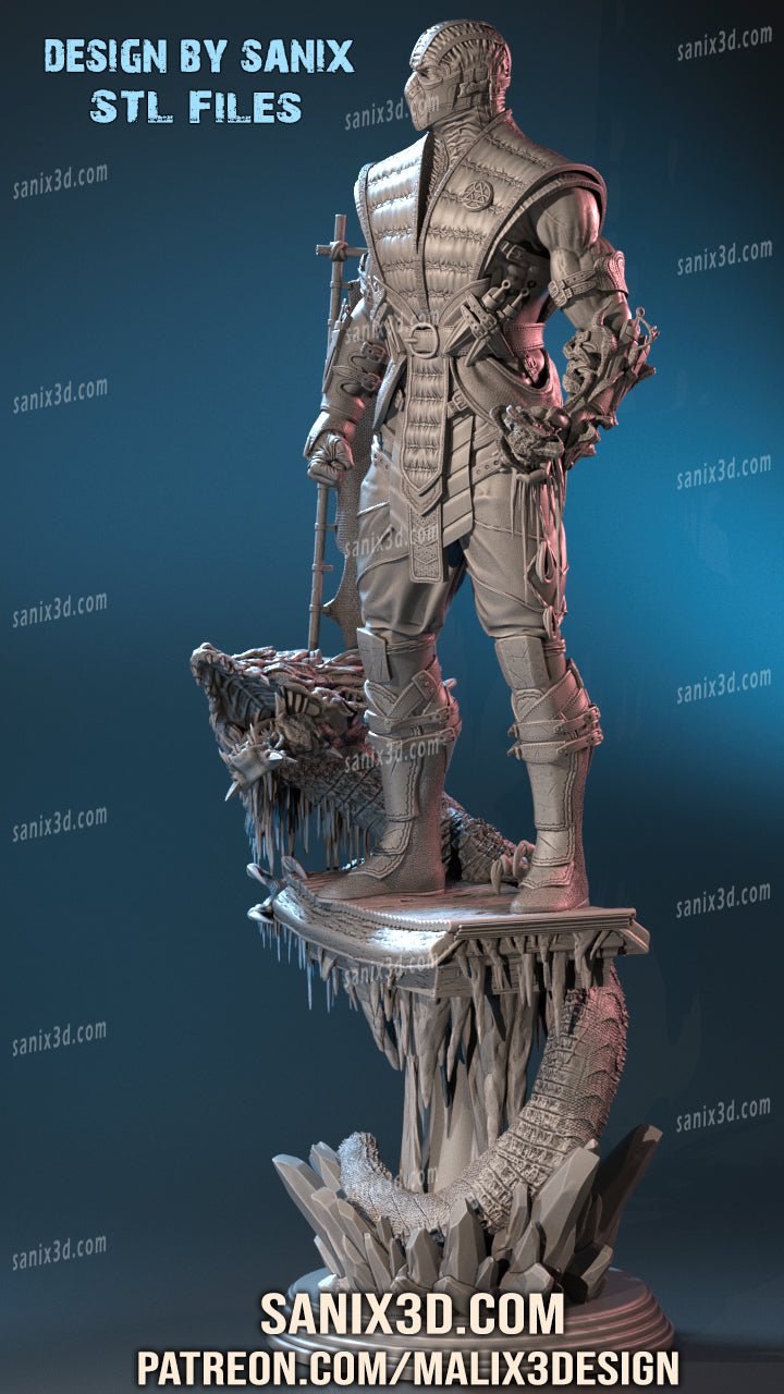Sub - Zero - Sanix3D - Dark Forge Arts
