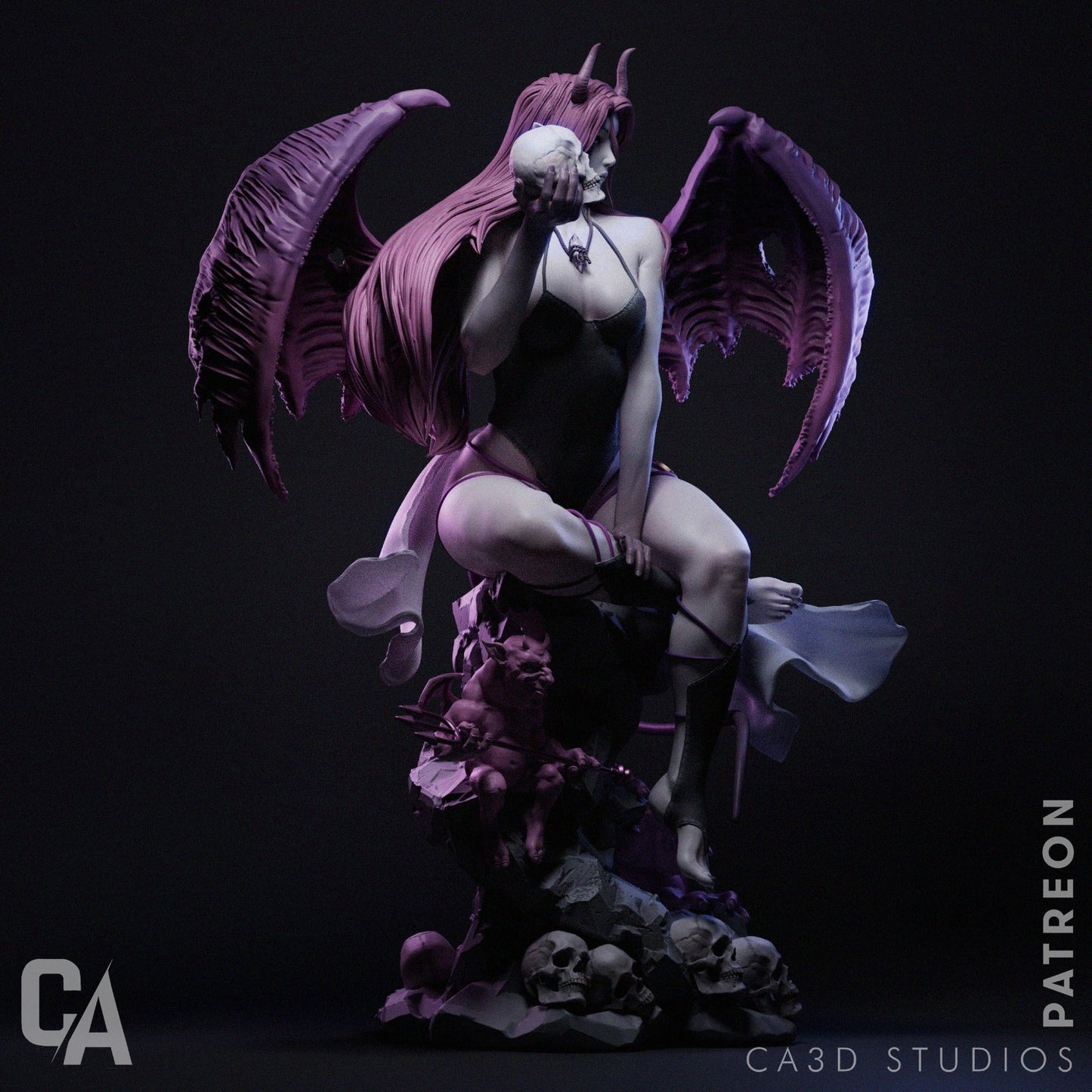 Succubus - CA 3D Studios - Dark Forge Arts