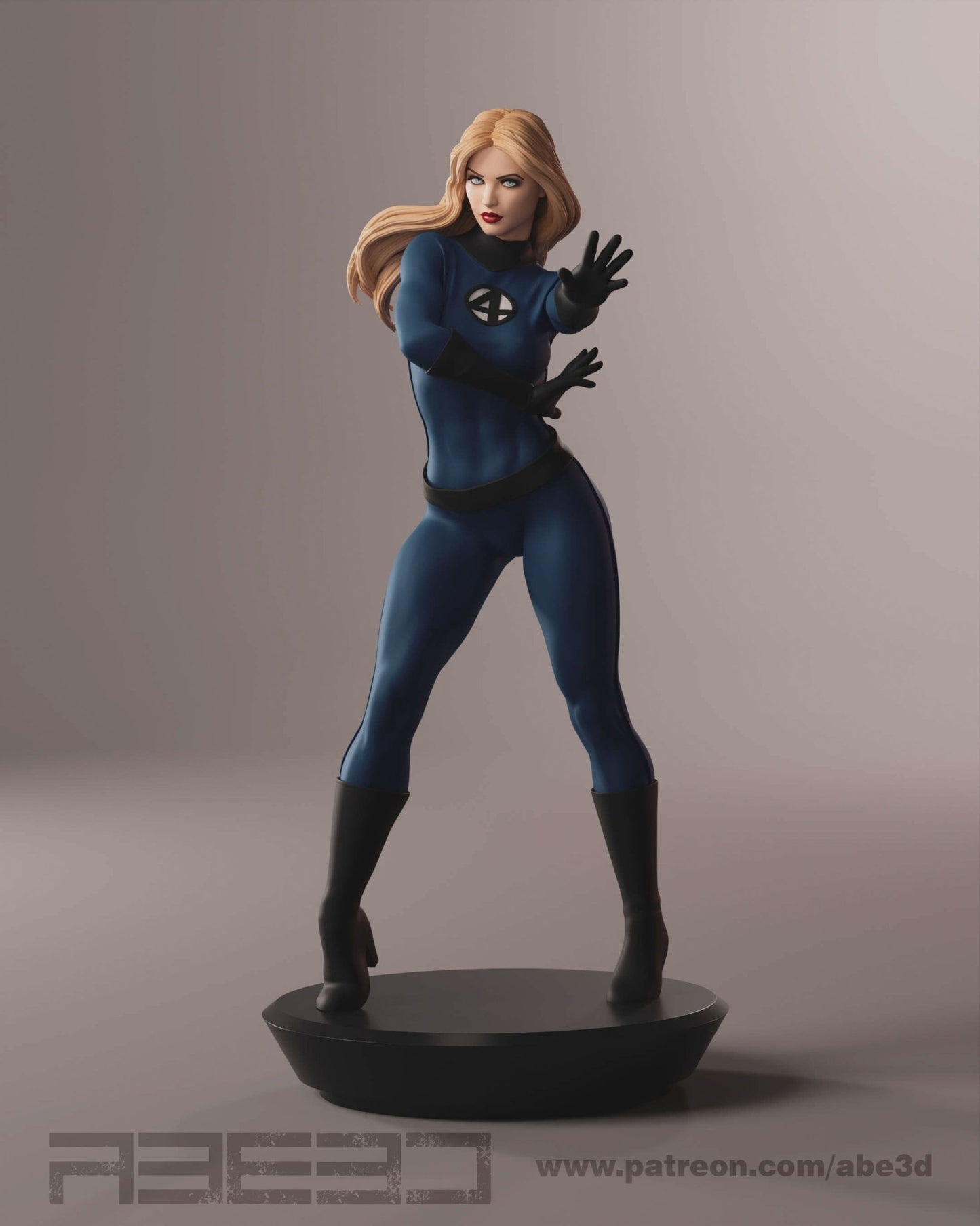 Sue Storm - Abe3D - Dark Forge Arts