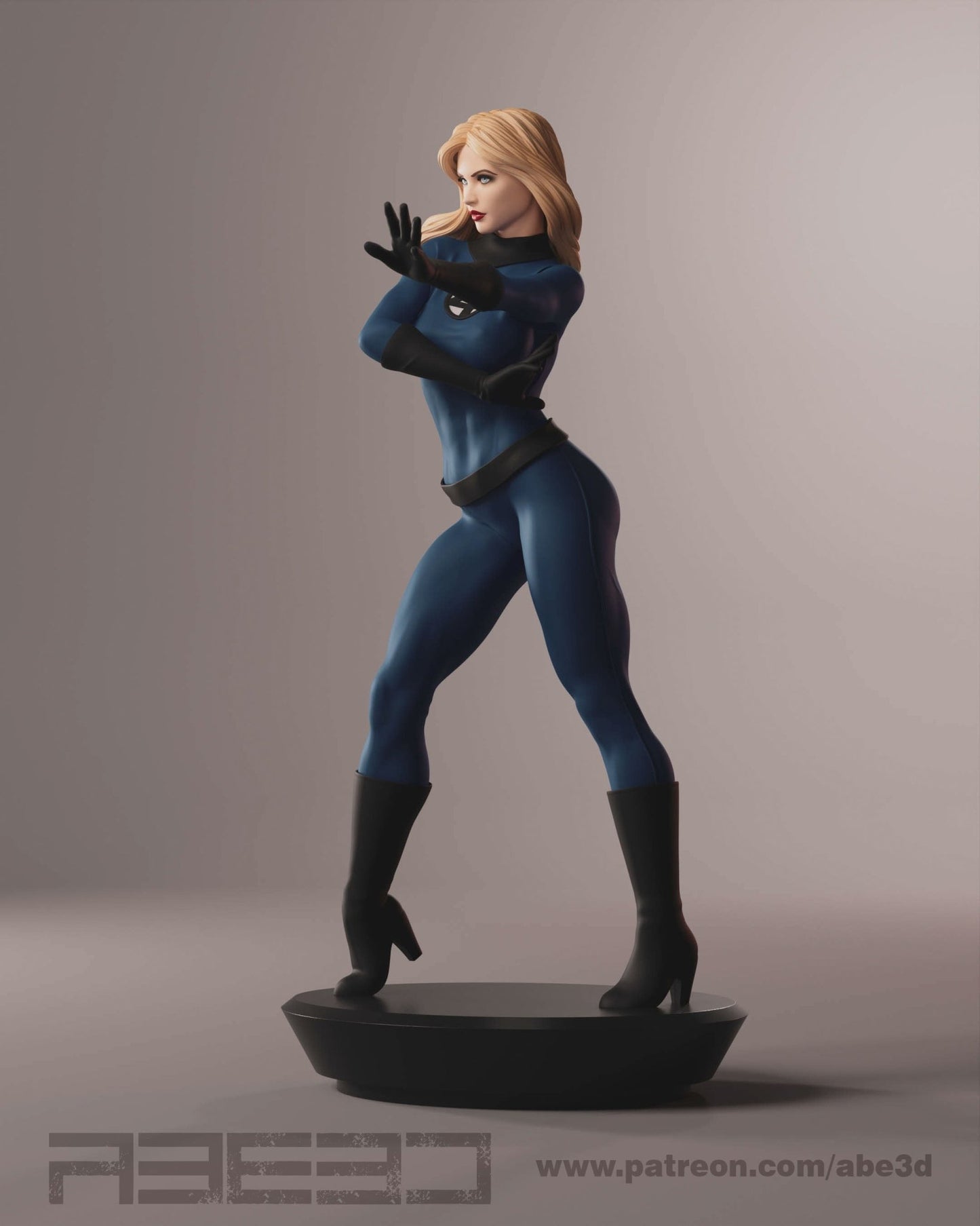 Sue Storm - Abe3D - Dark Forge Arts