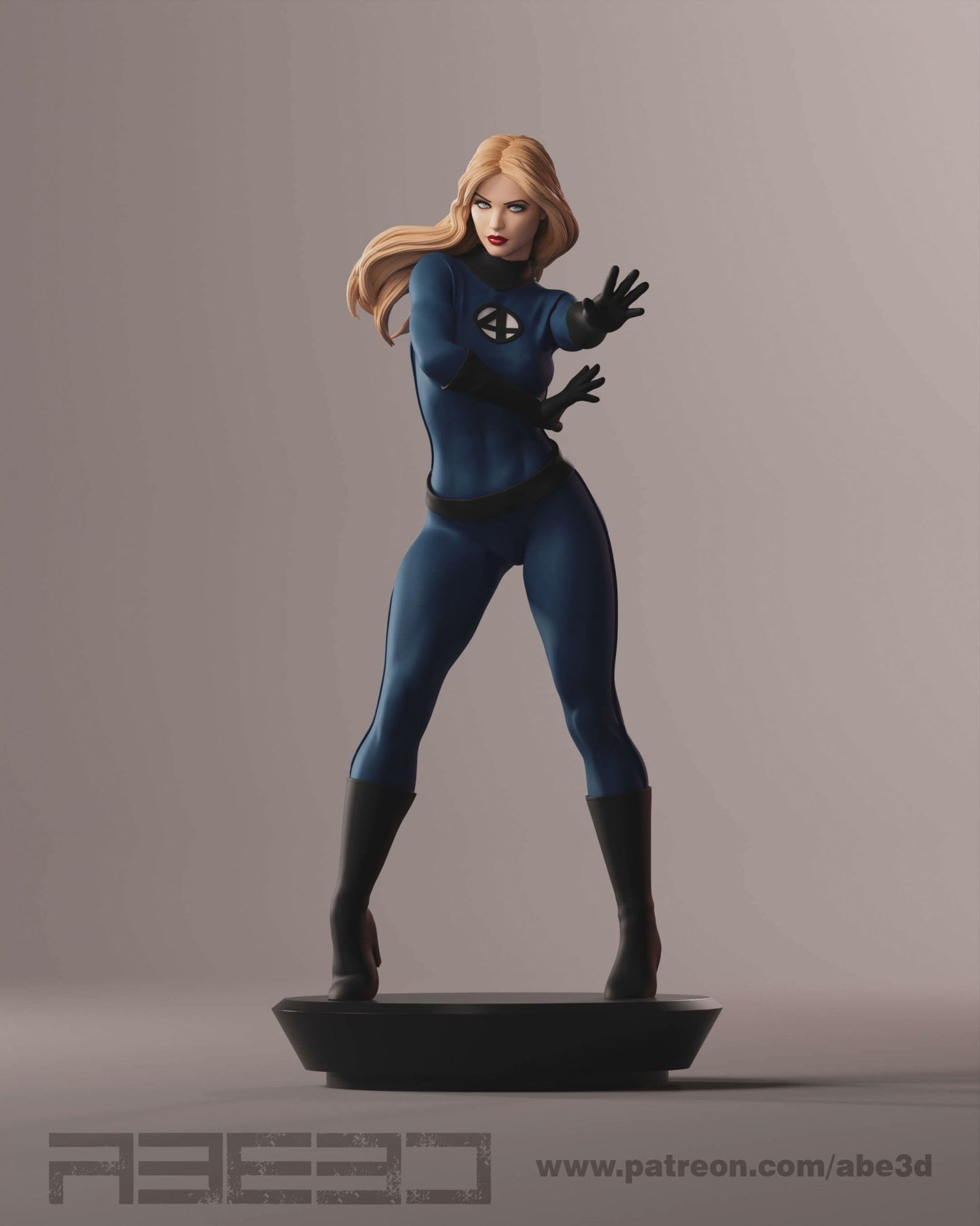 Sue Storm - Abe3D - Dark Forge Arts