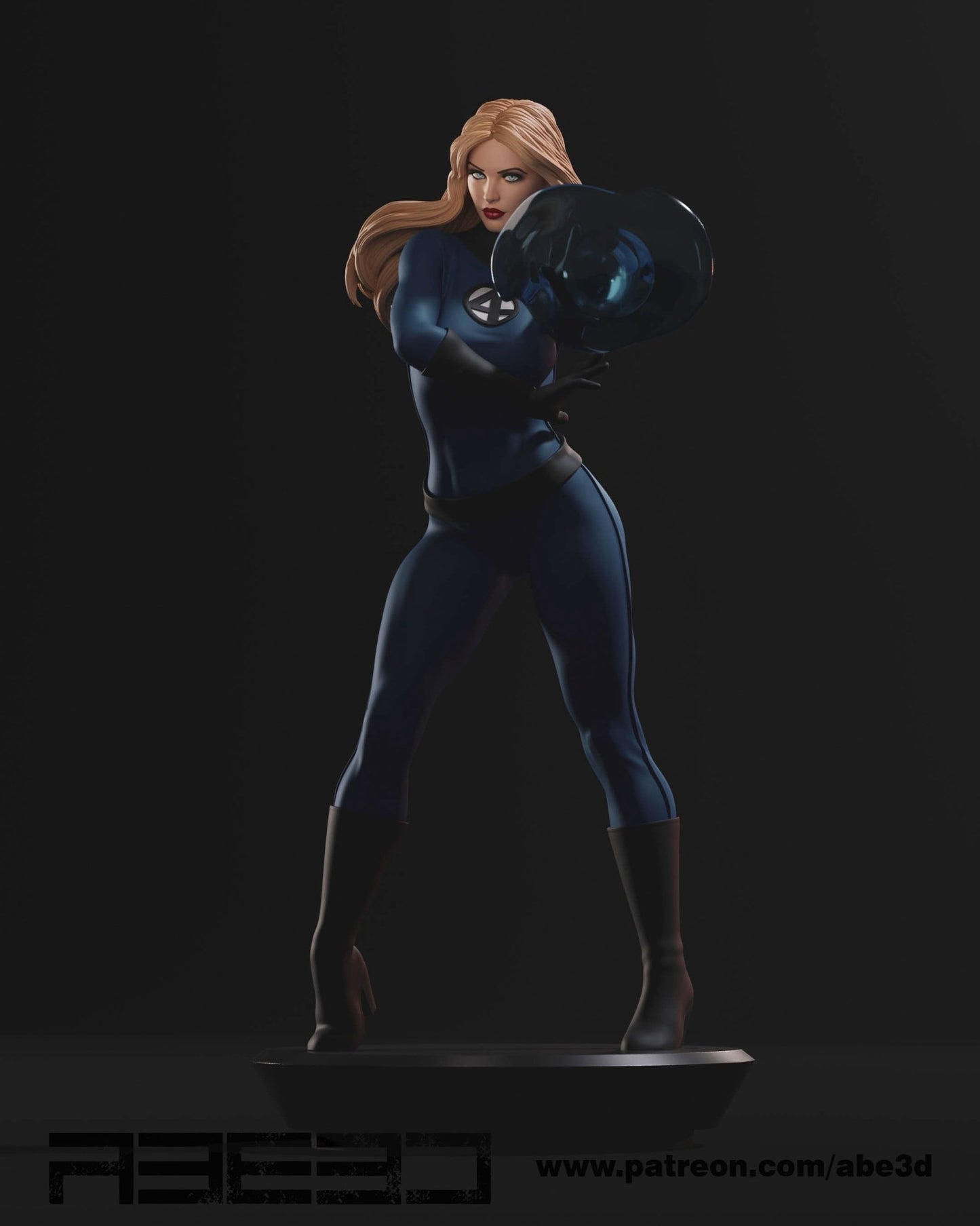 Sue Storm - Abe3D - Dark Forge Arts