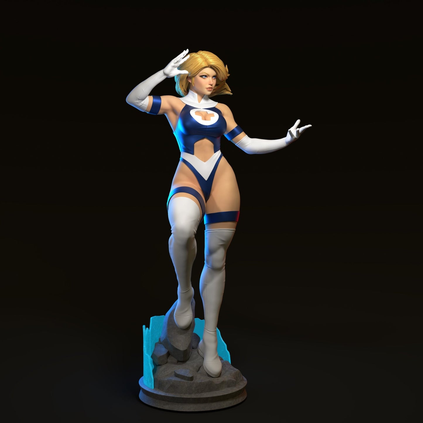 Sue Storm v2 - Abe3D - Dark Forge Arts