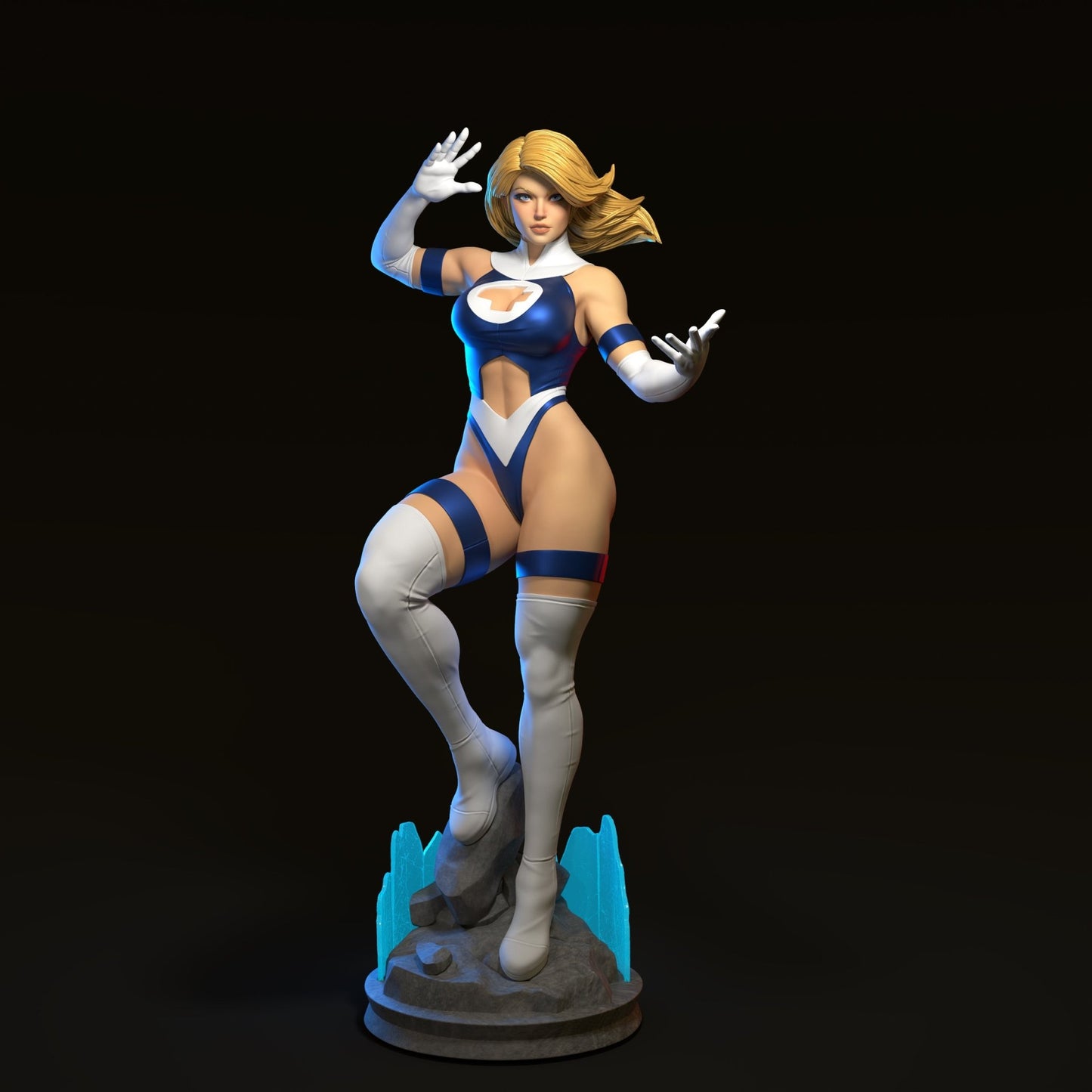 Sue Storm v2 - Abe3D - Dark Forge Arts