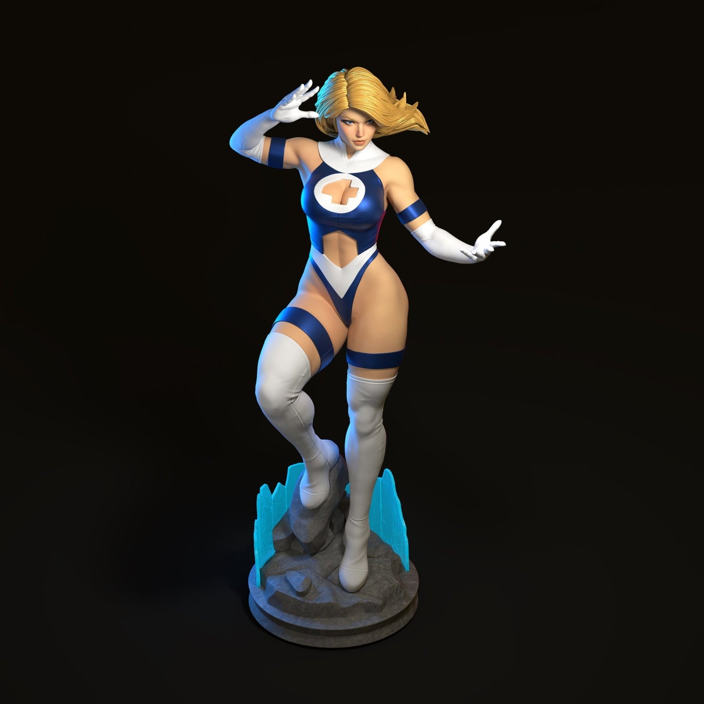 Sue Storm v2 - Abe3D - Dark Forge Arts