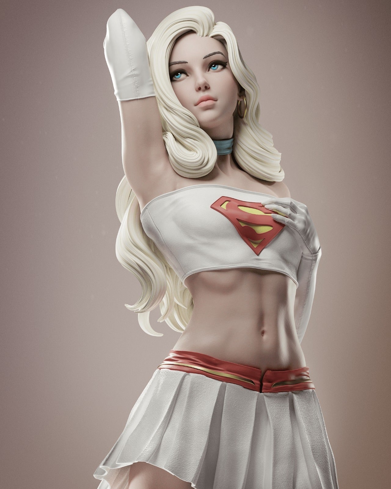 Supergirl - CA 3D Studios - Dark Forge Arts