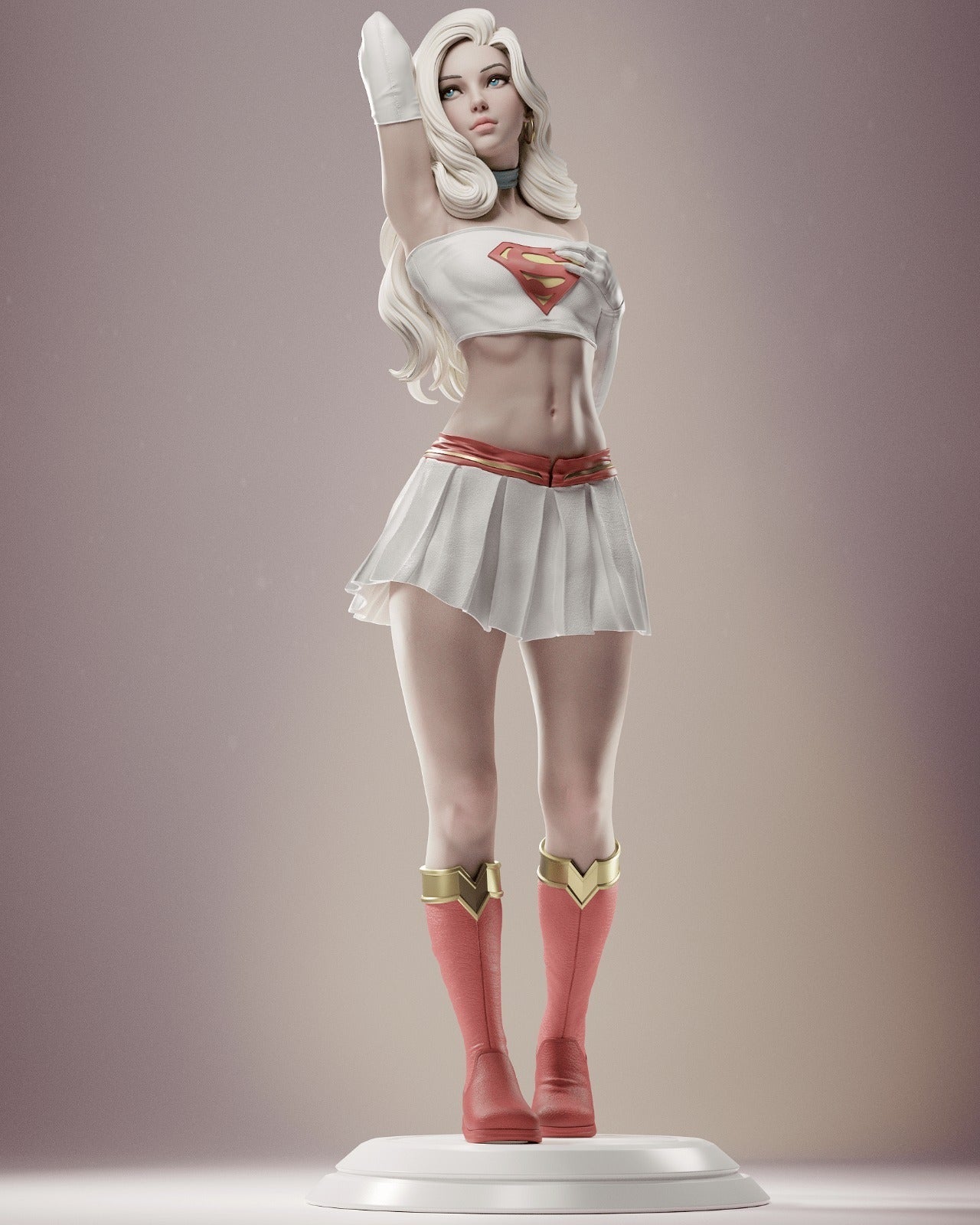 Supergirl - CA 3D Studios - Dark Forge Arts