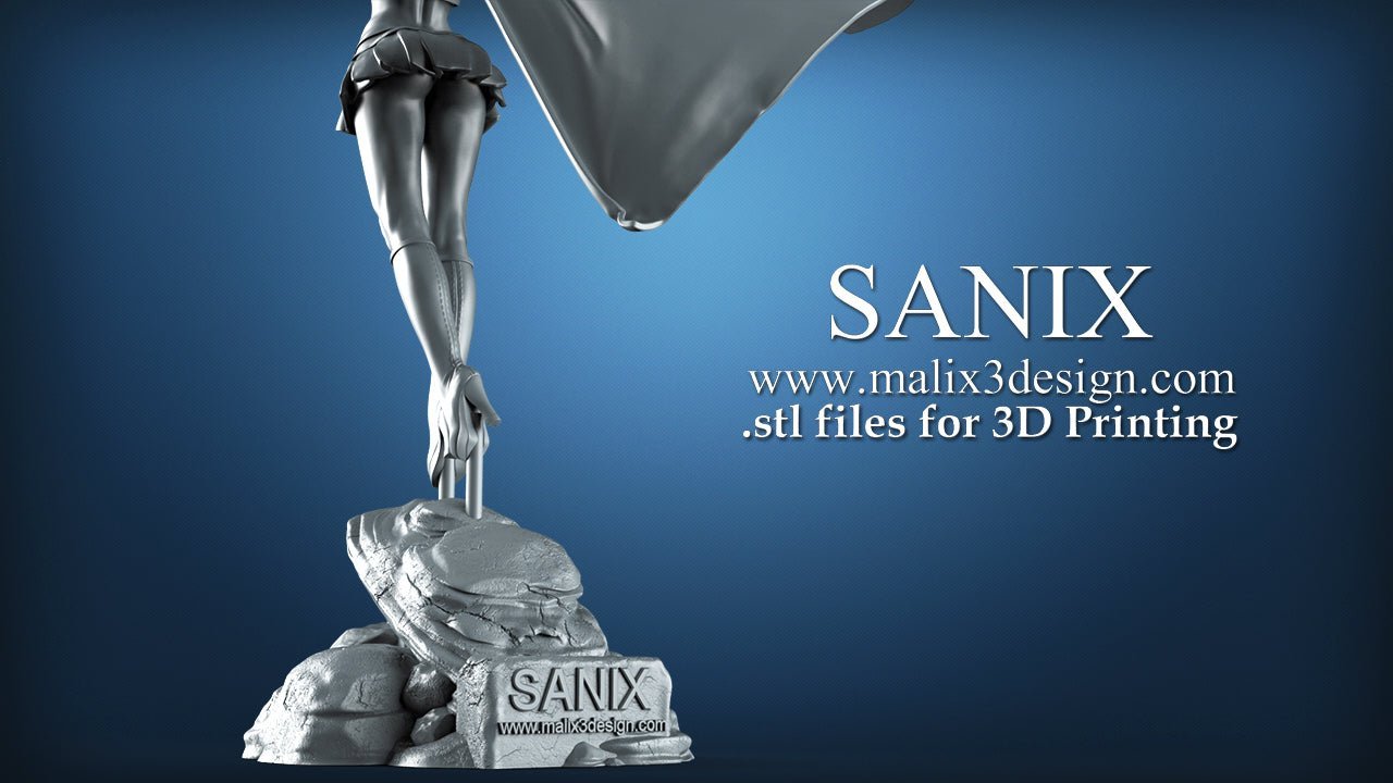 SuperGirl - Sanix3D - Dark Forge Arts