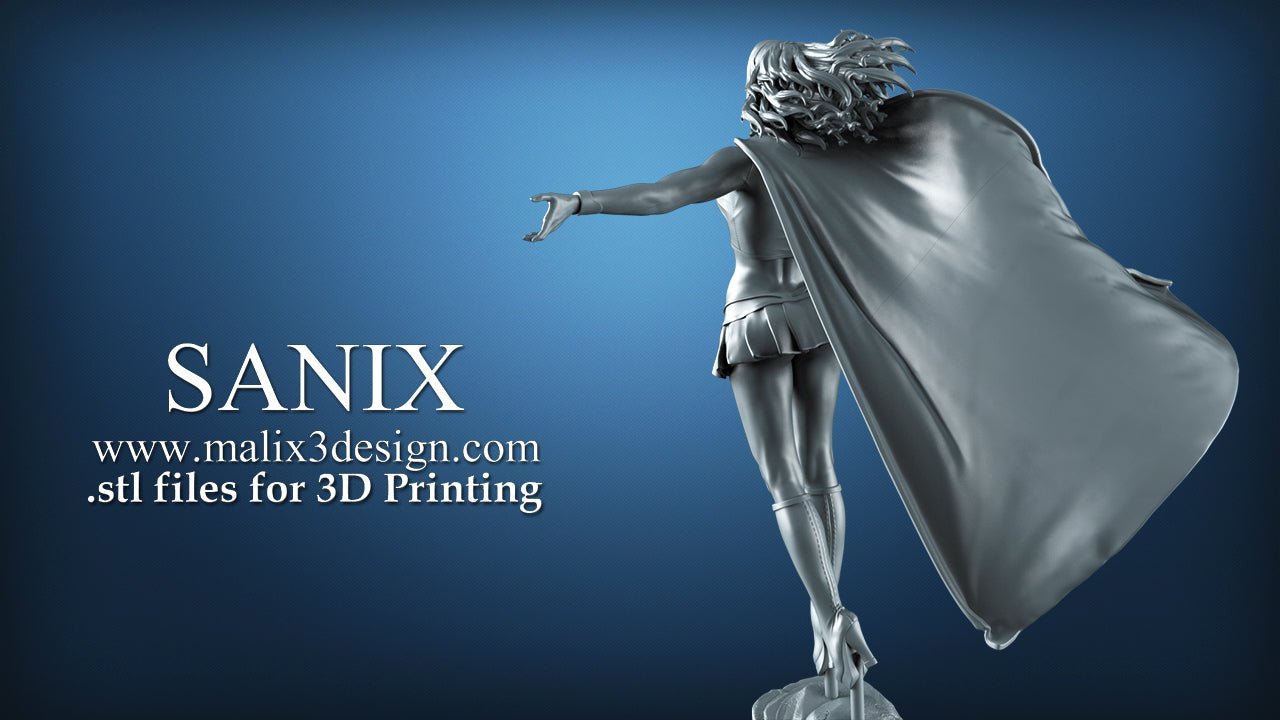 SuperGirl - Sanix3D - Dark Forge Arts