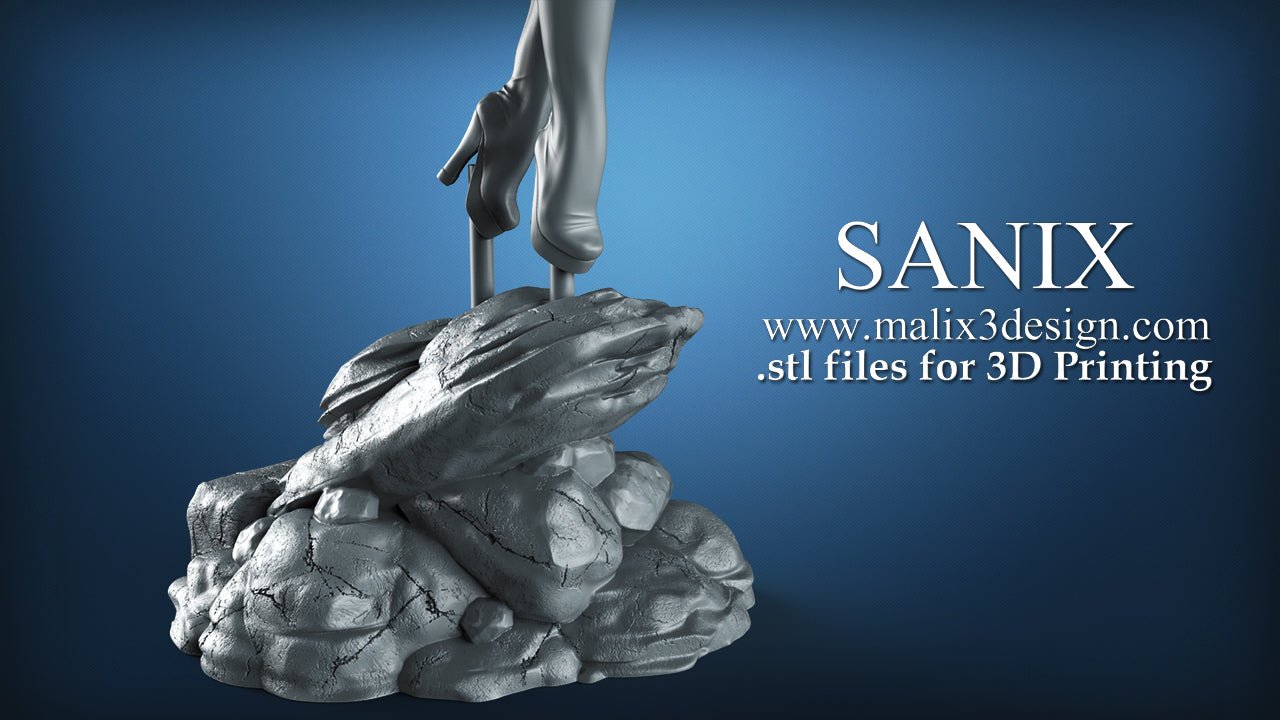 SuperGirl - Sanix3D - Dark Forge Arts